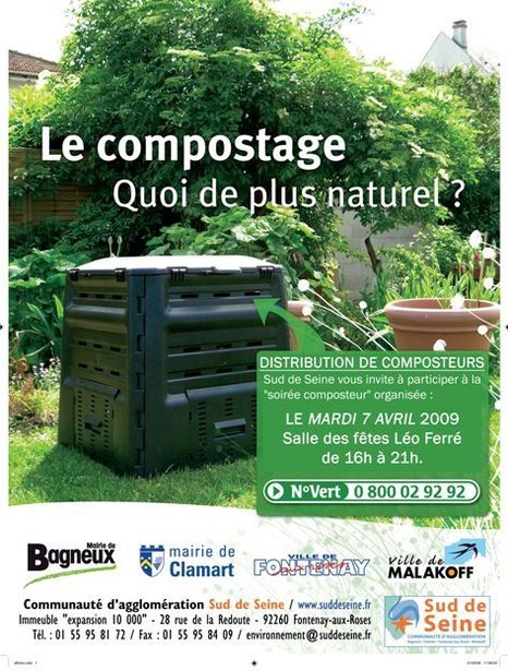 Grand succès pour la soirée composteurs organisée à Bagneux par la communauté d'agglomération Sud de Seine Grand succès pour la soirée composteurs organisée à Bagneux par la communauté d'agglomération Sud de Seine